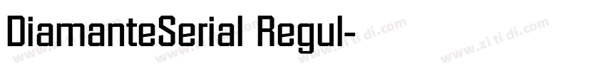 DiamanteSerial Regul字体转换 DiamanteSerial Regul字体转换